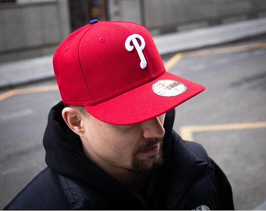 New Era 59FIFTY MLB Authentic Performance Philadelphia Phillies Fitted Team Color Cap