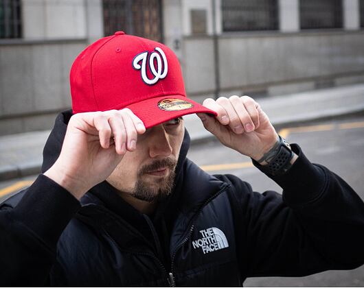 New Era 59FIFTY MLB Authentic Performance Washington Nationals Fitted Team Color Cap