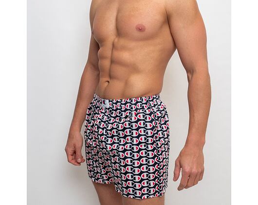 Champion Loose Boxer Premium C Navy Print Briefs