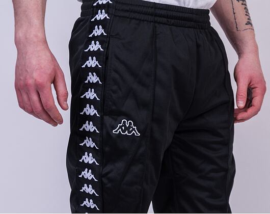Kappa 222 Banda Rastoria Slim J61 Black/Black/White Sweatpants