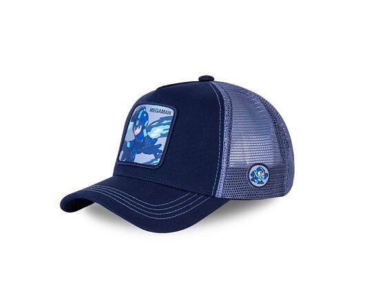 Capslab Trucker (MEGAMAN) Blue HER3 Cap