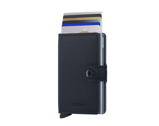 Secrid Miniwallet Saffiano Navy
