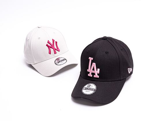 New Era 9FORTY Kids MLB Home League Essential Los Angeles Dodgers Strapback Black