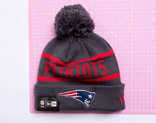 New Era NBA Jake Cuff Knit Chicago Bulls Grey Winter Beanie