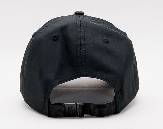New Era 9FORTY Black & White Brooklyn Nets Strapback Black Cap