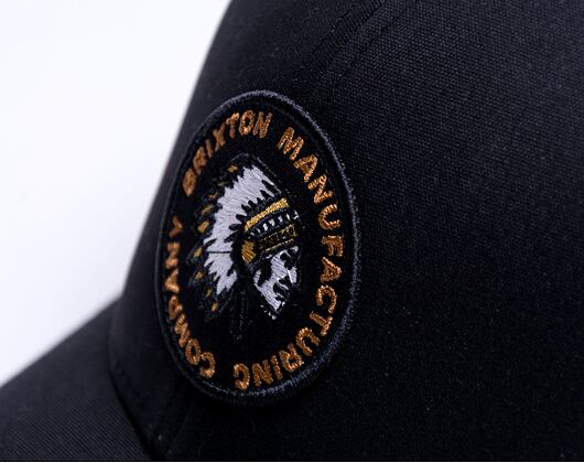 Brixton Rival Stamp X Mp Mesh Cap Black