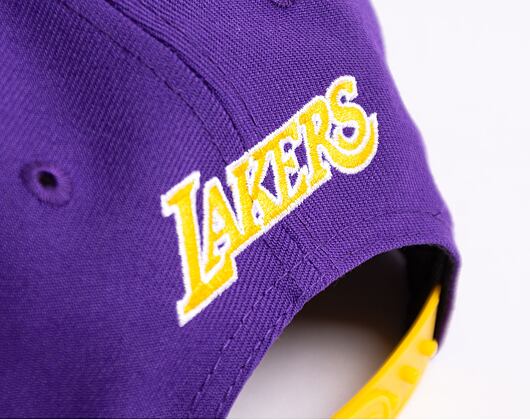 New Era 9FIFTY NBA Team Wordmark Los Angeles Lakers Snapback Team Color Cap