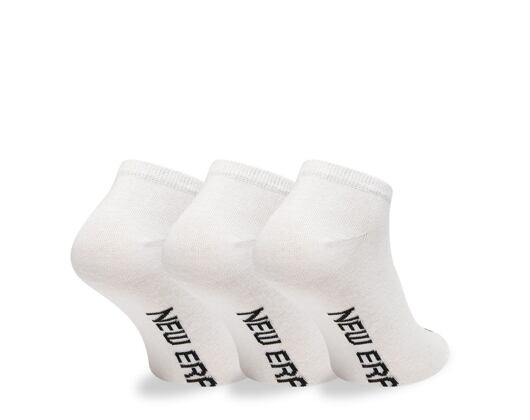 New Era Flag Sneaker 3Pack White Socks