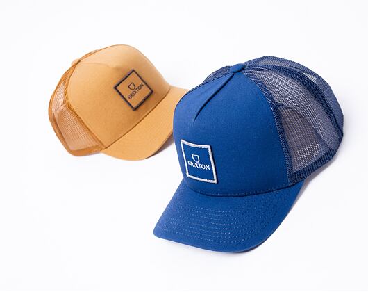 BRIXTON Alpha Block X C Mp Mesh Cap Navy Navy