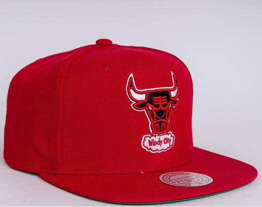 Mitchell & Ness Chicago Bulls Team Ground 2.0 Snapback HWC Red Cap