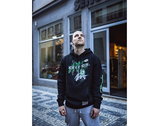 Mitchell & Ness Hyper Hoops Hoodie Boston Celtics Black Hoody