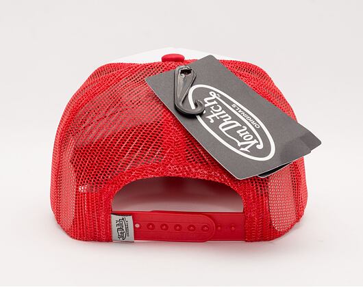 Von Dutch Baker Trucker Foam White/Red Cap