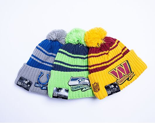 New Era NFL22 Sideline Sport Knit Indianapolis Colts Team Color Winter Beanie