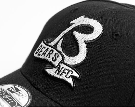 New Era 39THIRTY NFL22 Sideline Chicago Bears Black / White Cap