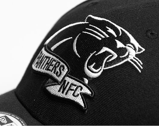 New Era 39THIRTY NFL22 Sideline Carolina Panthers Black / White Cap