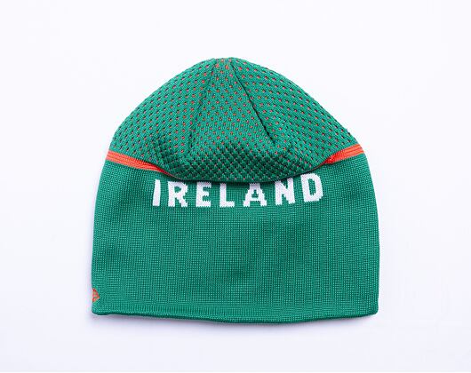 New Era Engineered Skull Beanie Ireland Rugby Green / White