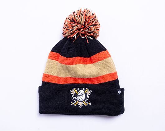 '47 Brand NHL Anaheim Ducks Breakaway Cuff Knit Black Winter Beanie