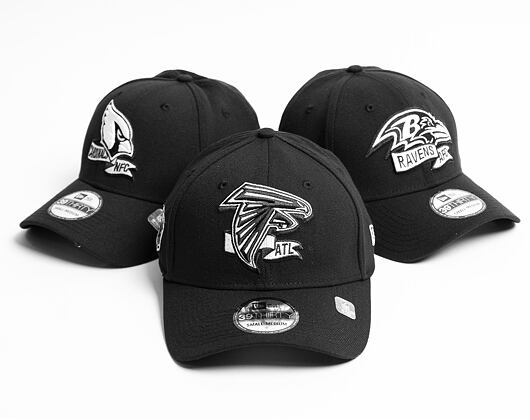 New Era 39THIRTY NFL22 Sideline Atlanta Falcons Black / White Cap