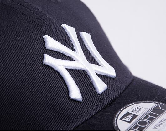 New Era League New York Yankees Child Navy/White 9FORTY Strapback Kids Cap