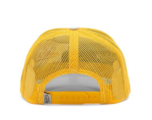 Von Dutch Trucker Cary Satin Lt.Blue/Gold Cap