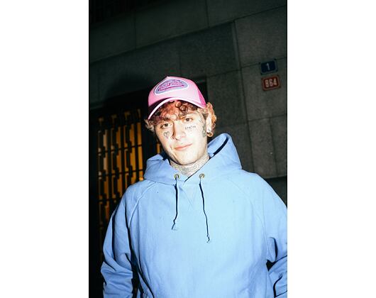 Von Dutch Boston Trucker Cotton Twill Pink/Purple Cap