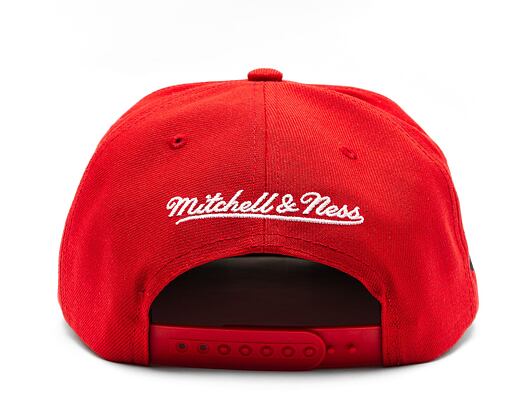 Kšiltovka Mitchell & Ness NBA Conference Patch Snapback Chicago Bulls Red