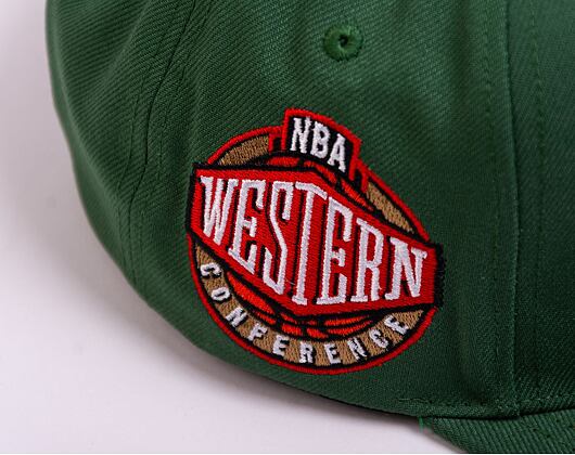 Kšiltovka Mitchell & Ness NBA Conference Patch Snapback Hwc Seattle Supersonics Green