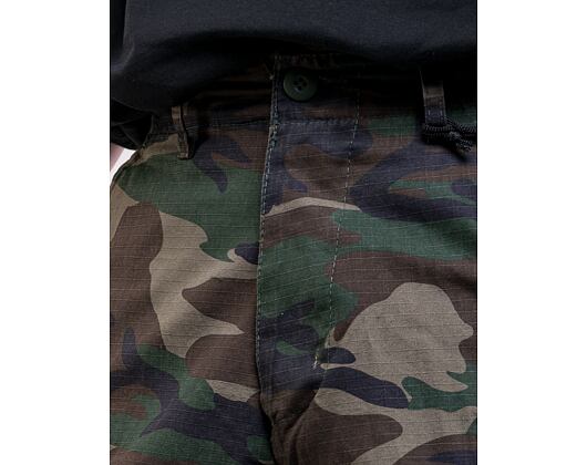 Kraťasy Brandit BDU Ripstop Shorts woodland