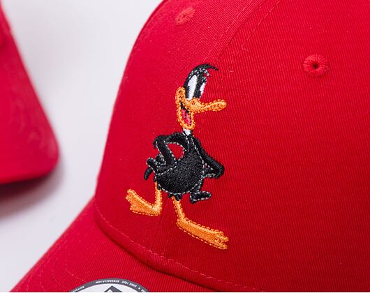 Dětská Kšiltovka New Era 9FORTY Kids Looney Tunes Daffy Duck Scarlet / Black