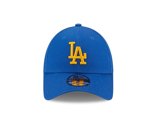 Kšiltovka New Era 9FORTY MLB League Essential Los Angeles Dodgers Blue Azure / Mellow Yellow