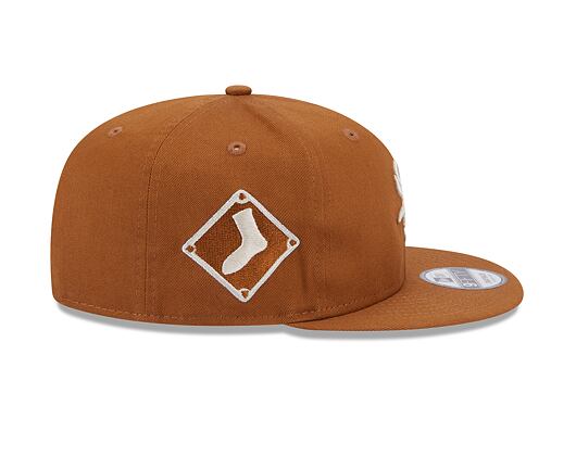 Kšiltovka New Era 9FIFTY MLB Side Patch Chicago White Sox Toasted Peanut / Stone