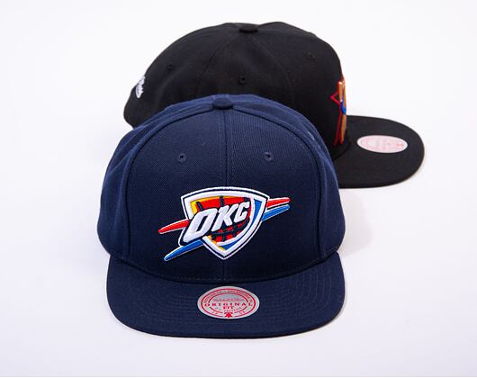 Kšiltovka Mitchell & Ness - Team Ground 2.0 Snapback - Oklahoma City Thunder - Blue