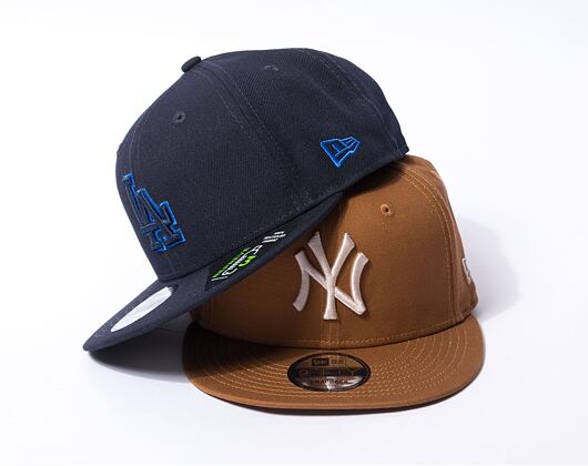 Kšiltovka New Era 9FIFTY MLB League Essential New York Yankees Toasted Peanut / Stone