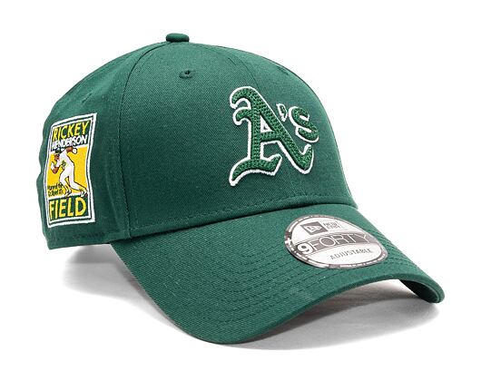Kšiltovka New Era 9FORTY MLB New Traditions Oakland Athletics Dark Green / White