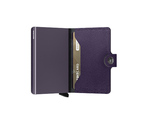 Secrid Crisple Purple Wallet