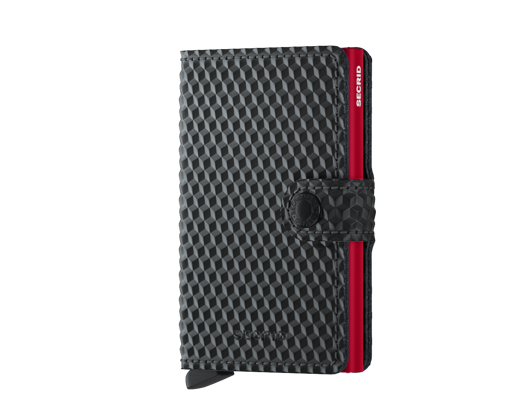 Secrid Cubic Black-Red Wallet