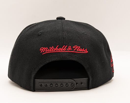 Kšiltovka Mitchell & Ness Tc Bottoms Snapback Hwc NBA HOUSTON ROCKETS Black