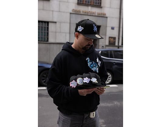 Kšiltovka New Era 59FIFTY MLB Style Activist Chicago Cubs Cooperstown Black / Green