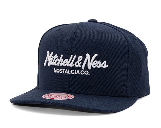 Kšiltovka Mitchell & Ness Classic Script Navy
