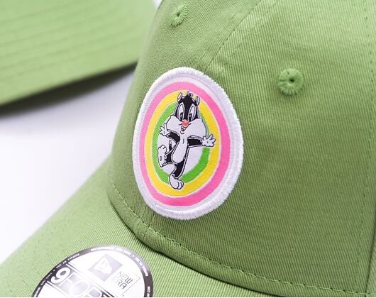 Dětská kšiltovka New Era 9FORTY Kids Pastel Looney Tunes Sylvester Nephrite Green