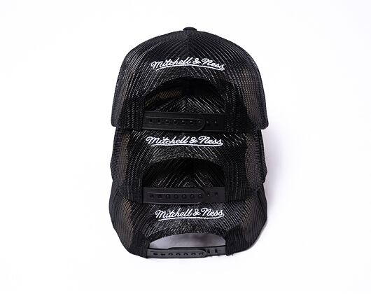 Kšiltovka Mitchell & Ness Recharge Trucker Golden State Warriors Black