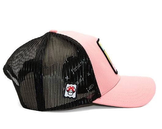 Kšiltovka Capslab Trucker - Dreamland - Shrooms - Pink