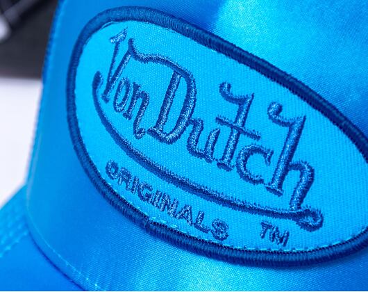 Kšiltovka Von Dutch Trucker Cary - Satin - Blue