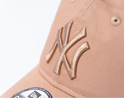 Kšiltovka New Era - 9TWENTY League Essential - NY Yankees - Camel