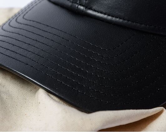 Kšiltovka New Era - MLB Image Drop - Leather 9FORTY - NY Yankees - Black / Off White