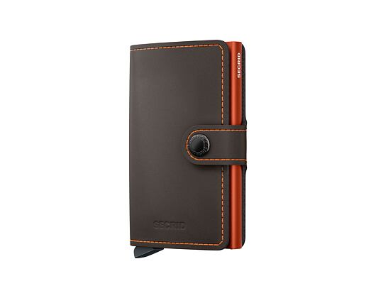 Peněženka Secrid - Miniwallet - Matte - Truffle & Orange