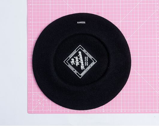 Kangol Modelaine Beret 3388BC-BK001 Black Wool Beret