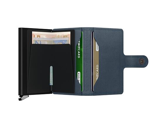 Peněženka Secrid Miniwallet Emboss Lines Teal