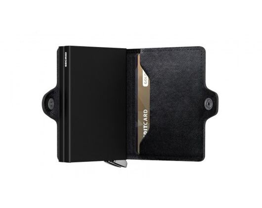 Peněženka Secrid Twinwallet Emboss Lines Black