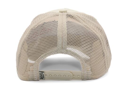 Kšiltovka Von Dutch - Trucker Kiruna - Caps - Cot Twill - Cream/ Pink